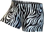 Gem Gear Blk/White Compression Zebra Prints Shorts Gem Gear Blk/White Compression Zebra Prints Shorts