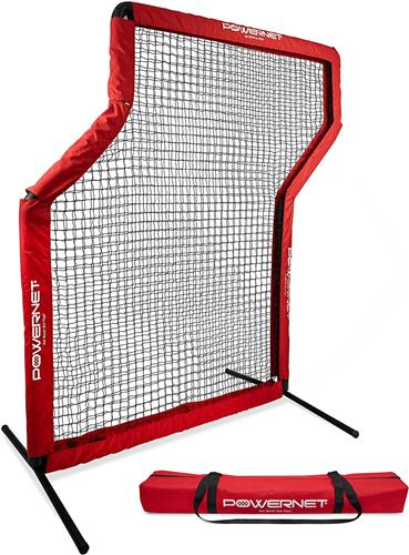 PowerNet Strike Zone Pitching Aid for 8x8 Softball Baseball Net, Baseball Training Equipment for Pitching Drills and Location Accuracy, Solo or Team Pitcher Training Aid, Attachment Only