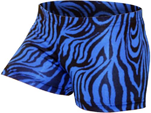 Gem Gear Royal Compression Zebra Prints Shorts