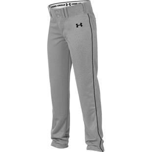Under Armour Loose Youth Athletic Pants, gray, Youth XL
