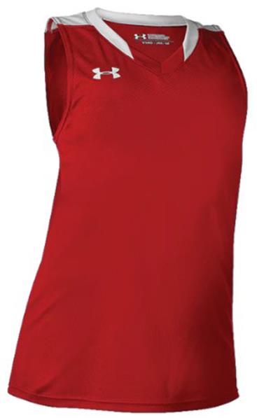 Red under armour tank top sales