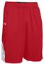Under Armour Womens 9" Basketball Shorts (Royal or White) (No Pockets)