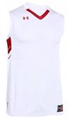 Under Armour Womens Sleeveless Basketball Jerseys (W2XL,WXL - White)