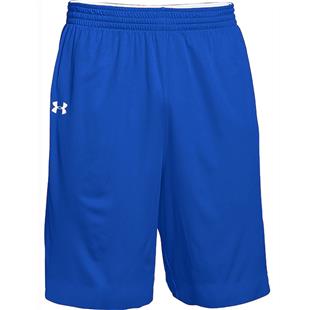 Under Armour Basketball Short, Mens 9 (Forest,Purple,White) (No Pockets)