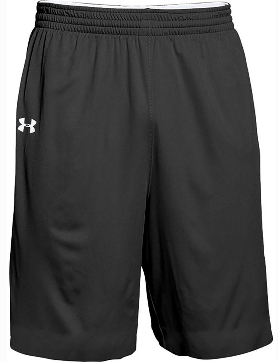 E205199 Under Armour Reversible Basketball Shorts, Adult 10" Inseam (AL