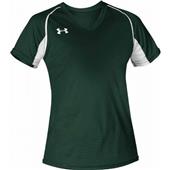 Under Armour Softball Jersey Girls (GM,GM - Maroon,Forest,White) V-Neck 
