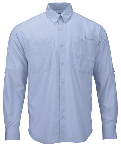 Paragon Adult KittyHawk Woven Long Sleeve Performance Fishing Shirt 702. Printing is available for this item.