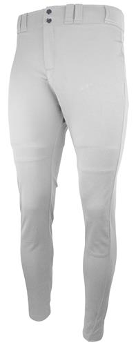 RBI Pro Style Baseball Pant w/ Tapered Legs & Adjustable Inseam Adult & Youth. Braiding is available on this item.
