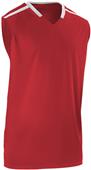 2-Ply Reversible Basketball Jersey, Adult/Youth (YL,AS,A3XL,AL -Red), (YXL,YL,A3XL,AS -Navy)