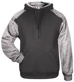 Adult (AS - Black,Graphite,Navy,Red,Royal) & (AM - Black) Tonal Blend Fleece Hoodie