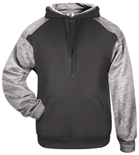 Adult (Black,Graphite,Navy,Red,Royal) Tonal Blend Fleece Hoodie. Decorated in seven days or less.