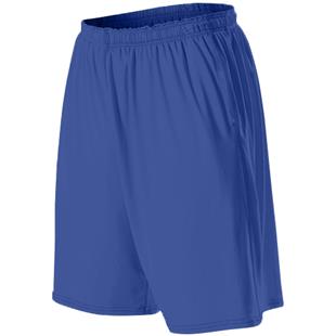 Soccer/Basketball Sports Shorts, Youth 8" Inseam (No Pockets) (Orange,Forest,Maroon, Purple,Red)