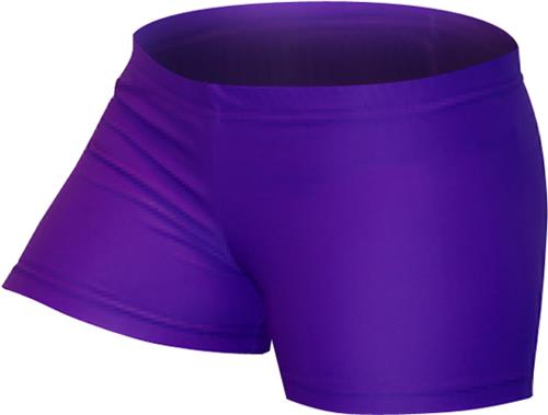 Gem Gear Compression Purple Neon Shorts