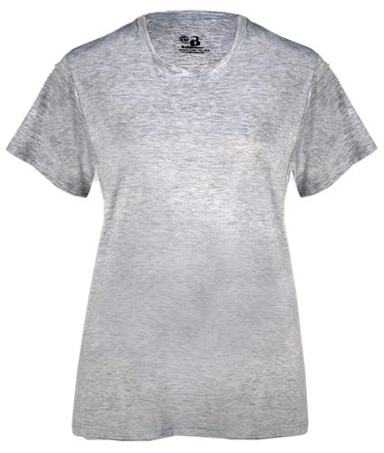 Womens Ladies Loose-Fit Short Sleeve T Shirt. Printing is available for this item.