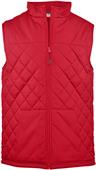 Padded Quilted Sleeveless Vest, Youth (YL - Navy) & (YM - Royal)