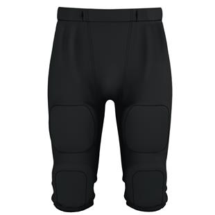 Youth Sloted Football Pants (White & Black) (Pads/Belt Not Included)