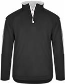 1/4 Fleece Pullover, Loose Fitted, Adult "AXS,AS" (Forest, Silver or Royal)