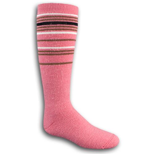 Wigwam Youth Pink Snow Swirl Knee Length Socks