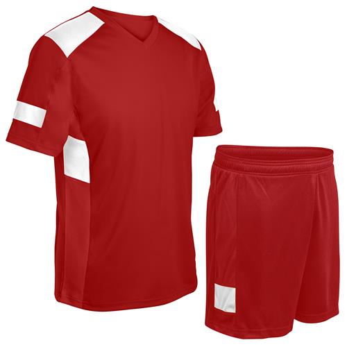 AXI0 Athletic Adult & Youth Birmingham V-Neck Soccer Jersey & Shorts KIT