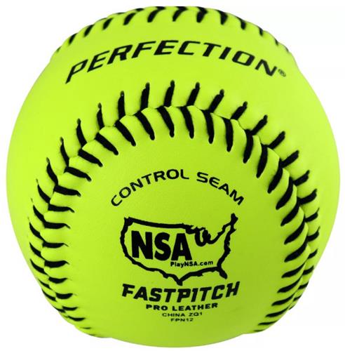 Baden 11" 12" NSA Perfection Series Fastpitch Softball (DZ). Free shipping.  Some exclusions apply.