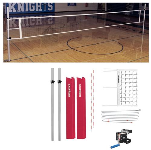 Porter Powr-Rib II Competition Volleyball Package 3" Diameter. Free shipping.  Some exclusions apply.