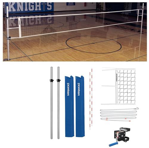 Porter Powr-Rib II Competition Volleyball Package 3.5" Diameter. Free shipping.  Some exclusions apply.