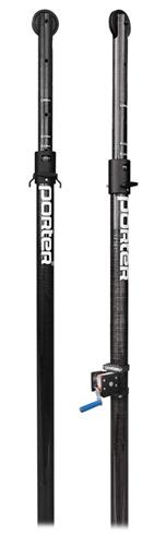 Porter Powr Carbon II Volleyball End Standards 3" Diameter PAIR 2093. Free shipping.  Some exclusions apply.