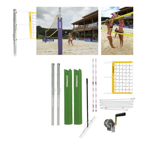 Porter Powr Sand Competition Volleyball Package 3.5" Diameter. Free shipping.  Some exclusions apply.