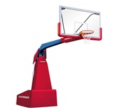 Porter 1835 Competition Manual Portable Basketball Backstop Royal Frame