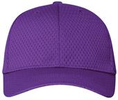 Mesh Baseball Caps, Stretch-Fit (Cardinal,Sky,Maroon,Navy,Purple,Royal,White)