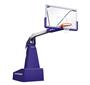 Porter 1835 Competition Manual Portable Basketball Backstop Silver Frame