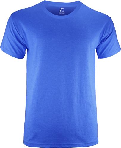 Lightweight, Pre-Shrunk 60% Cotton/ 40% Poly Cooling Short Sleeve T Shirt. Printing is available for this item.