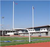 Gill Athletics High School Football Aluminum Goals Plate Mount Installation