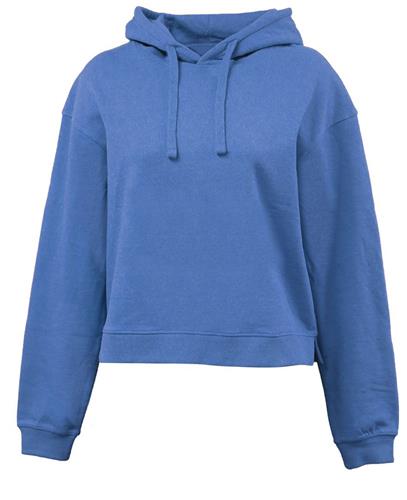 Pennant Womens Crop Fleece Hoodie 8601. Decorated in seven days or less.