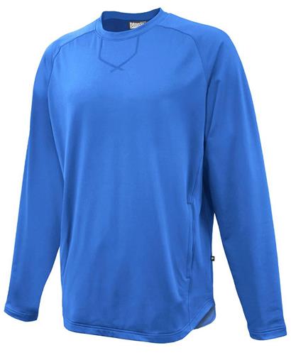 Pennant Adult/Youth Ace Pullover Warmup Shirt. Decorated in seven days or less.