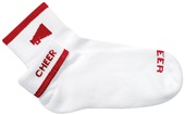 Pro Feet 2-In-1 Flip Top Low Cut Cheer Sock 742