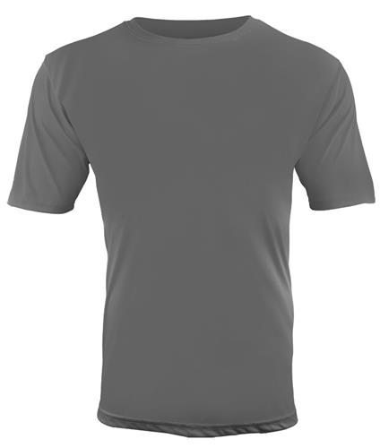 Cool Performance Dry-Fit "HEATHER" Crew T Shirt Jersey (10-Heathers Available). Printing is available for this item.