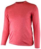 Epic Performance Long-Sleeve "HEATHER" Crew T Shirt (10-Heathers Available)