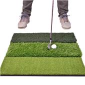 GoSports Tri-Turf XL Golf Practicing Hitting Mat GOLF-TRITURF-24x24