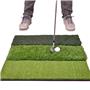 GoSports Tri-Turf XL Golf Practicing Hitting Mat GOLF-TRITURF-24x24