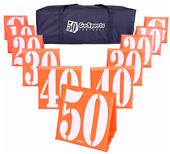 GoSports Football Field Yard Line Markers Set FB-YARDMARKERS-01