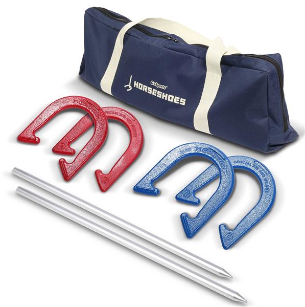 GoSports Steel Horseshoes Regulation Size Game Set HORSESHOESSTEEL01