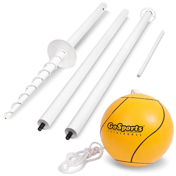 GoSports Tetherball Game Set 8FT Pole TETHERBALL-SET-01 - Playground ...
