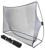 GoSports 10FT x 7FT Golf Practice Hitting Net GOLF-NET-10x7-BLACK