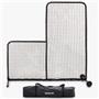 GoSports 7' x 7' PRO Baseball Pitching L Screen BASB-NET-LSCREEN-PRO