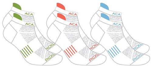 ACACIA Performance Pickleball Ankle Socks - Set of 3 Pairs