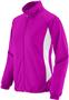 Womens 2-Color, Front Pockets, Full Zip Warm-Up Jacket