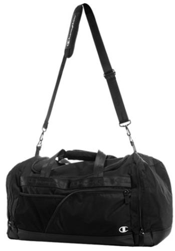 "24"L x 12"W x 13"H" Champion Endure (BLACK) Duffle Bag. Printing is available for this item.