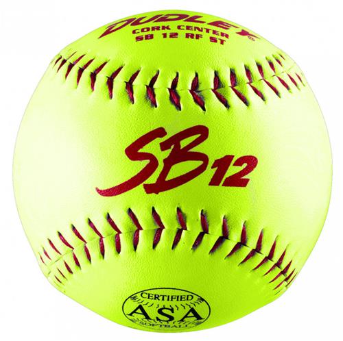 Dudley Spalding SB12T 12" ASA Synthetic Leather Softball 4A729Y