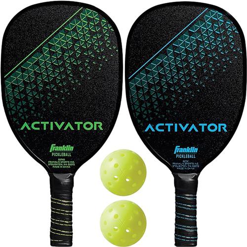 Franklin Activator 2 Player Wood Pickleball Paddle and Ball Set ...